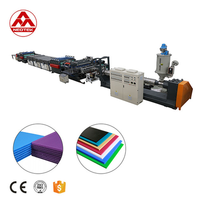 320 kW de puissance PC PP ligne d'extrusion de feuille creuse avec technologie avancée