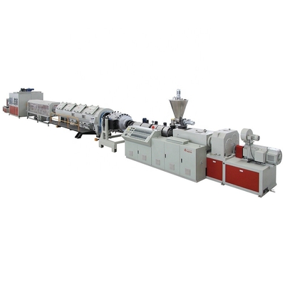 Facilité d'utilisation et d'entretien des tubes de tuyauterie de PE ligne d'extrusion moteur automatique sur mesure