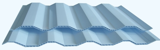 Ligne professionnelle d'extrusion de tôle creuse en PVC avec matériau à vis 38CrMoALA