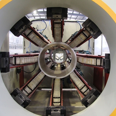 Machine d'extrusion de tuyaux en plastique pour tuyaux de haute productivité 35000 kg