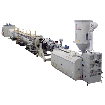 Conception d'une machine d'extrusion de tuyaux en PVC personnalisée 380v 50hz pour une ligne de production en service