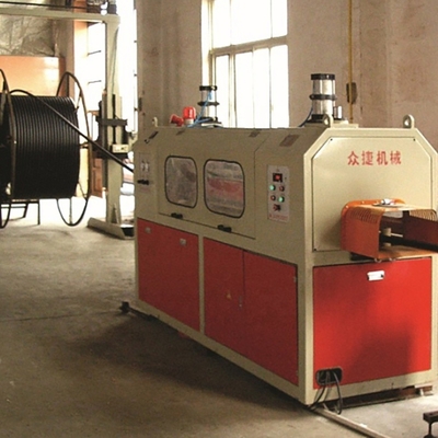 Machine d'extrusion en plastique à vis unique 380v 50hz personnalisée avec puissance moteur