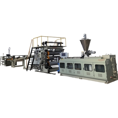 Ligne d'extrusion de feuilles de marbre faux en PVC2 de puissance 160 kW et rapport L/D de vis Autres