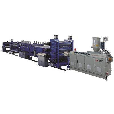 Ligne d'extrusion de recyclage de tôles à structure stable pour une production en douceur et cohérente