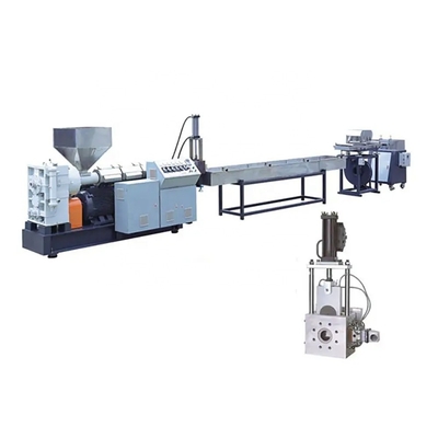 Machine d'extrusion de granulés en plastique à vis unique à 1500 tr/min utilisant du matériau à vis 38CrMoALA