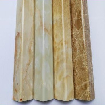 Ligne d'extrusion de feuille de marbre à imitation en PVC à double vis avec matériau de vis 38CrMoALA