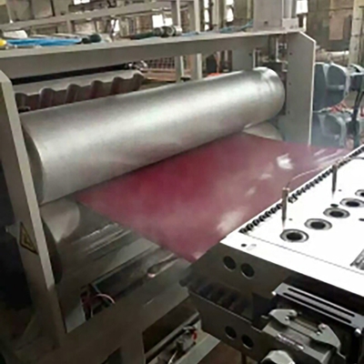 Usine de fabrication à double vis, ligne d'extrusion pour fabrication de carreaux vitrés avec conception