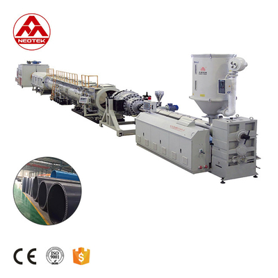 90 tours par minute Vitesse de vis LG1200 PE ligne d'extrusion de tuyaux pour l'approvisionnement en eau et en gaz 38000 KG