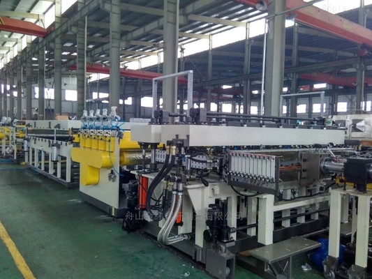 320 kW de puissance PC PP ligne d'extrusion de feuille creuse avec technologie avancée