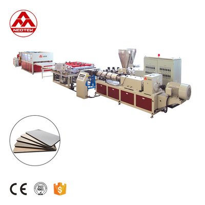 Ligne d'extrusion de panneaux en PVC à double vis co-rotative personnalisable pour votre entreprise