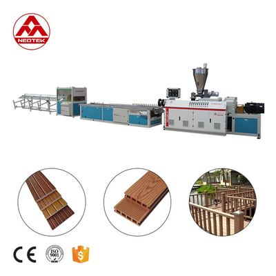 YF400 Ligne d'extrusion WPC à double vis à base de PP PE pour les besoins du client