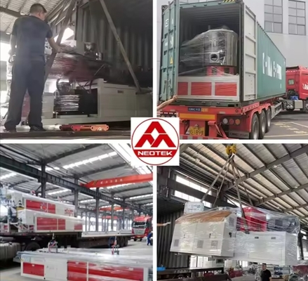 Vidéo-guidance fournie Machine de fabrication de tuyaux HDPE pour la protection des câbles