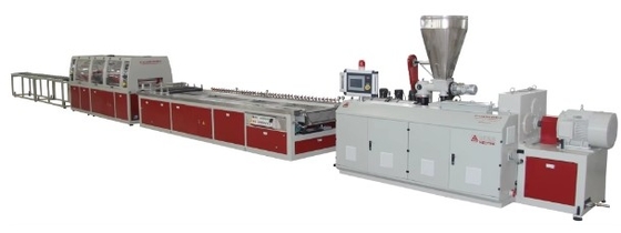 Machine d'extrusion de tôle creuse en PVC conique à double vis co-rotative personnalisable