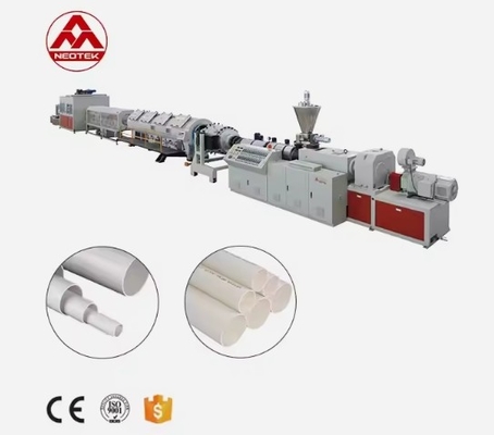 Ligne d'extrusion avancée de tuyaux en PVC à vis unique pour tuyaux en UPVC